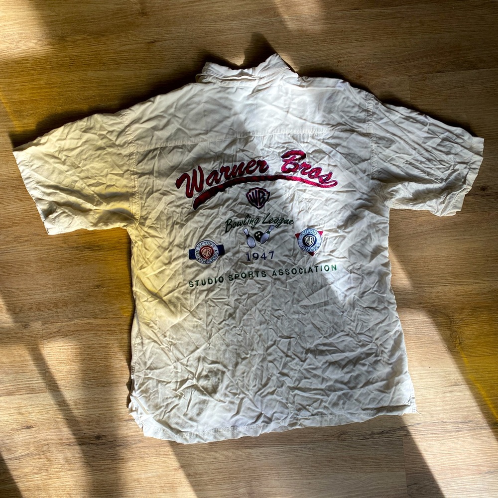 Vintage Warner Brothers Bowling Shirt